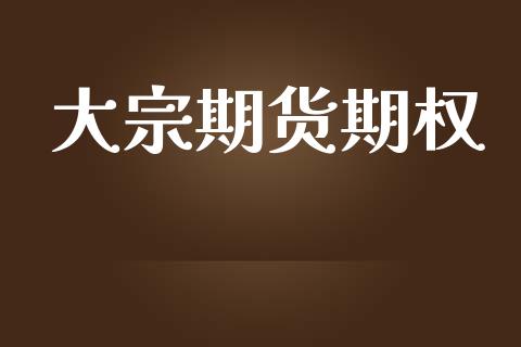 大宗期货期权_https://www.apanben.com_财经资讯_第1张