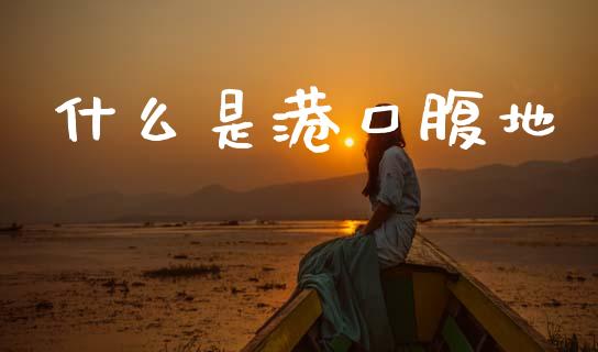 什么是港口腹地_https://www.apanben.com_期货学院_第1张