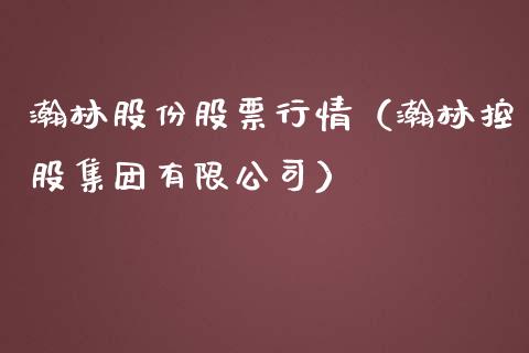 瀚林股份股票行情（瀚林控股集团有限公司）_https://www.apanben.com_股市分析_第1张