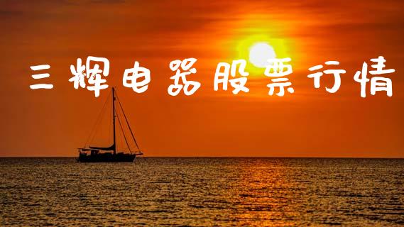 三辉电器股票行情_https://www.apanben.com_股票怎么玩_第1张