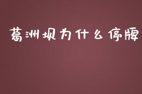 葛洲坝为什么停牌_https://www.apanben.com_财经资讯_第1张
