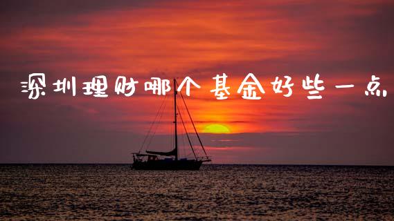 深圳理财哪个基金好些一点_https://www.apanben.com_财经资讯_第1张