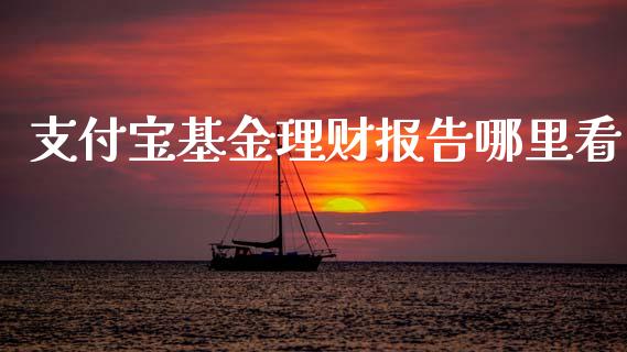 支付宝基金理财报告哪里看_https://www.apanben.com_财经资讯_第1张