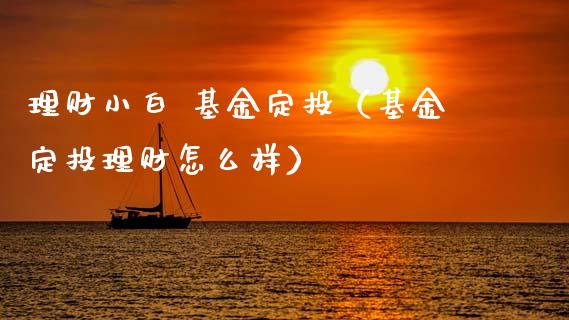 理财小白 基金定投（基金定投理财怎么样）_https://www.apanben.com_国际财经_第1张
