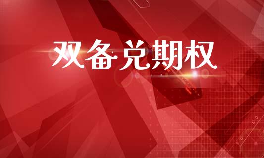 双备兑期权_https://www.apanben.com_财经资讯_第1张