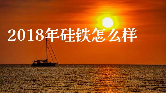 2018年硅铁怎么样_https://www.apanben.com_财经资讯_第1张