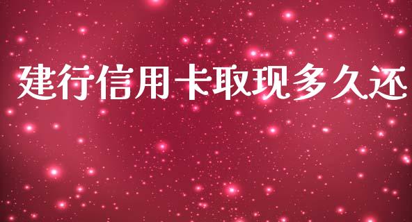 建行信用卡取现多久还_https://www.apanben.com_股市指导_第1张