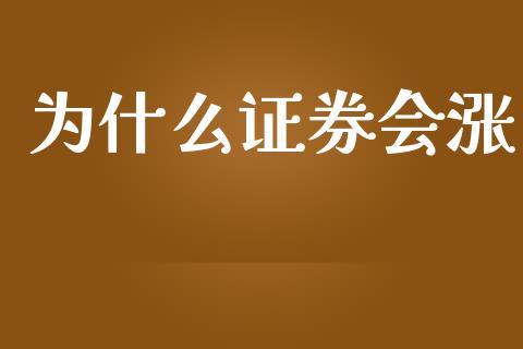 为什么证券会涨_https://www.apanben.com_期货学院_第1张