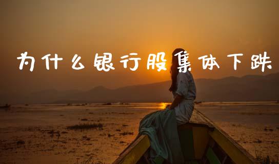 为什么银行股集体下跌_https://www.apanben.com_股票怎么玩_第1张