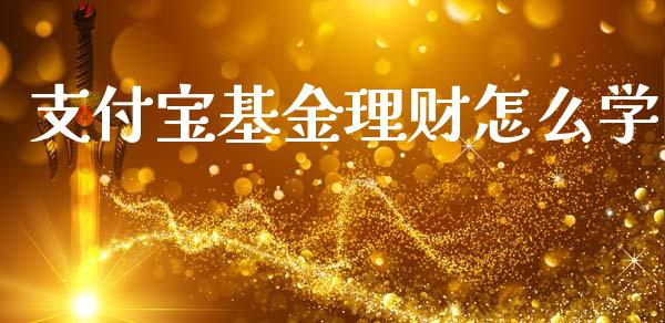 支付宝基金理财怎么学_https://www.apanben.com_财经资讯_第1张