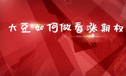 大豆如何做看涨期权_https://www.apanben.com_股市指导_第1张