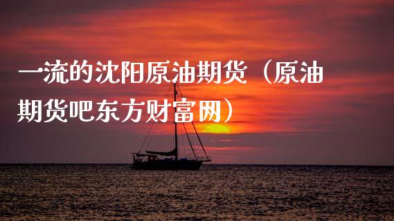 一流的沈阳原油期货（原油期货吧东方财富网）_https://www.apanben.com_国际期货_第1张