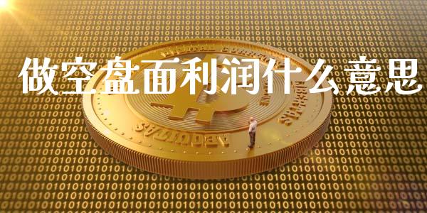 做空盘面利润什么意思_https://www.apanben.com_在线喊单_第1张