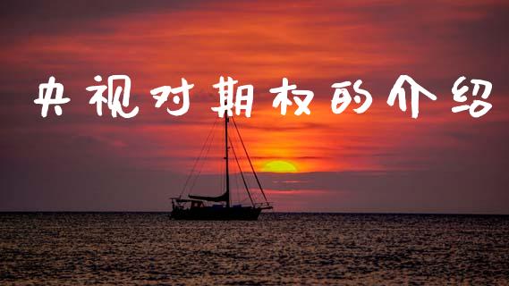 央视对期权的介绍_https://www.apanben.com_在线喊单_第1张