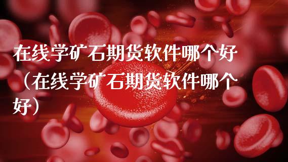 在线学矿石期货软件哪个好（在线学矿石期货软件哪个好）_https://www.apanben.com_在线喊单_第1张