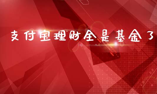 支付宝理财全是基金了_https://www.apanben.com_国际财经_第1张