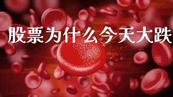 股票为什么今天大跌_https://www.apanben.com_股票怎么玩_第1张