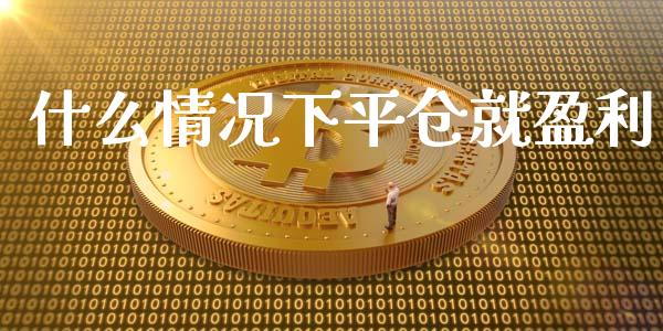 什么情况下平仓就盈利_https://www.apanben.com_股市指导_第1张