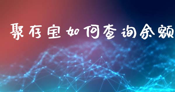 聚存宝如何查询余额_https://www.apanben.com_国际期货_第1张