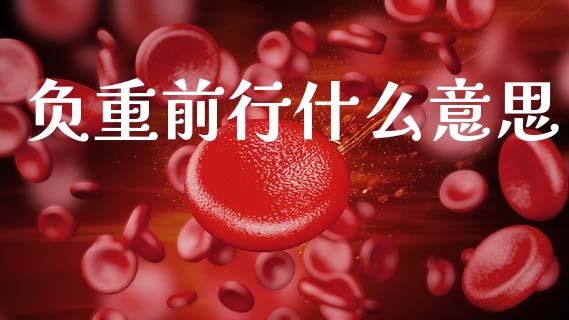 负重前行什么意思_https://www.apanben.com_财经资讯_第1张