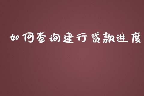 如何查询建行贷款进度_https://www.apanben.com_在线喊单_第1张