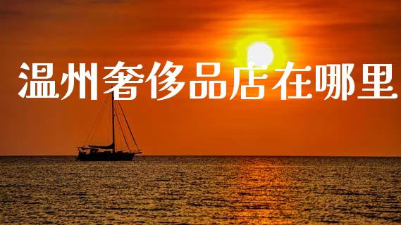 温州奢侈品店在哪里_https://www.apanben.com_国际期货_第1张