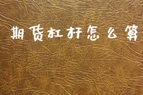 期货杠杆怎么算_https://www.apanben.com_股市分析_第1张