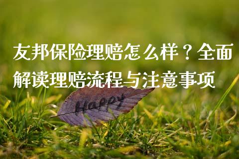 友邦保险理赔怎么样？全面解读理赔流程与注意事项_https://www.apanben.com_股市指导_第1张