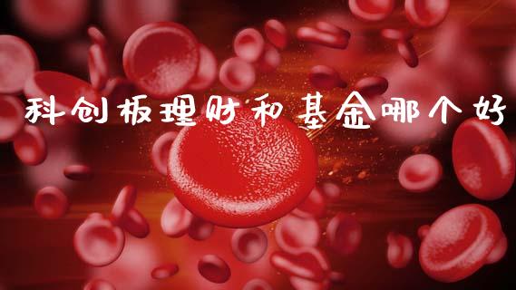 科创板理财和基金哪个好_https://www.apanben.com_财经资讯_第1张
