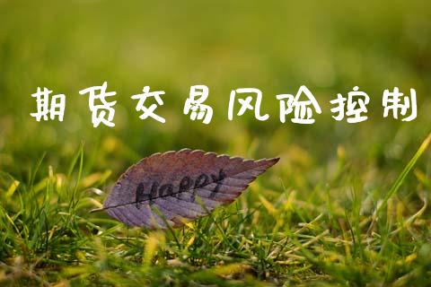 期货交易风险控制_https://www.apanben.com_股市分析_第1张