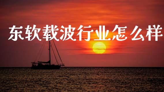 东软载波行业怎么样_https://www.apanben.com_在线喊单_第1张
