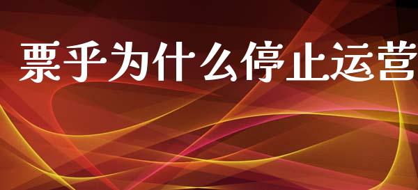 票乎为什么停止运营_https://www.apanben.com_国际财经_第1张