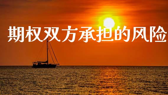 期权双方承担的风险_https://www.apanben.com_股市指导_第1张