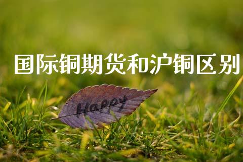 国际铜期货和沪铜区别_https://www.apanben.com_股市指导_第1张