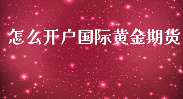 怎么开户国际黄金期货_https://www.apanben.com_国际期货_第1张