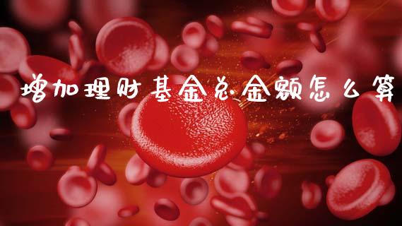 增加理财基金总金额怎么算_https://www.apanben.com_国际财经_第1张