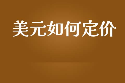 美元如何定价_https://www.apanben.com_在线喊单_第1张