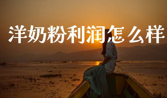 洋奶粉利润怎么样_https://www.apanben.com_期货学院_第1张