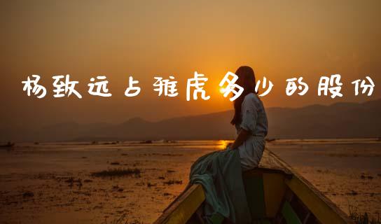 杨致远占雅虎多少的股份_https://www.apanben.com_股市分析_第1张