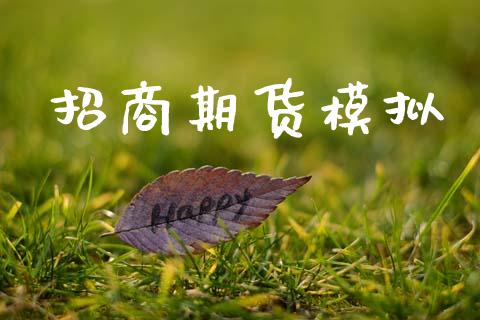 招商期货模拟_https://www.apanben.com_财经资讯_第1张