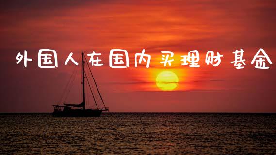 外国人在国内买理财基金_https://www.apanben.com_国际财经_第1张