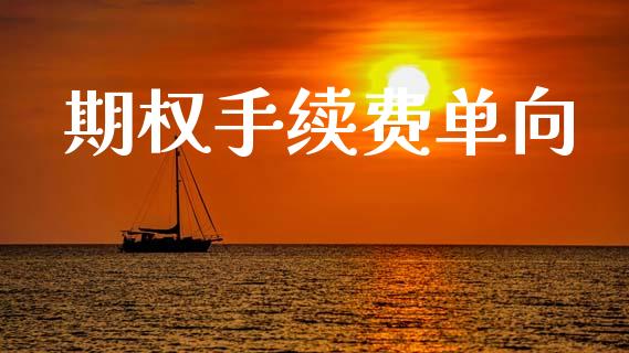 期权手续费单向_https://www.apanben.com_期货学院_第1张