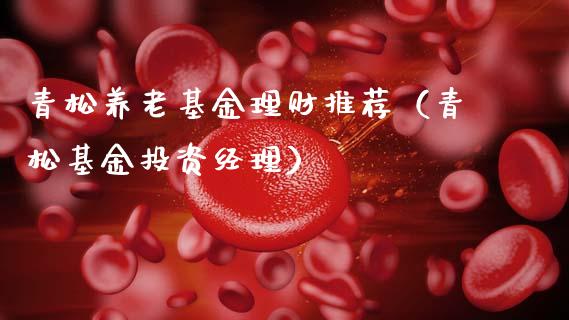 青松养老基金理财推荐（青松基金投资经理）_https://www.apanben.com_财经资讯_第1张