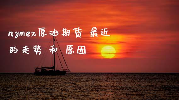 nymex原油期货 最近的走势 和 原因_https://www.apanben.com_股票怎么玩_第1张