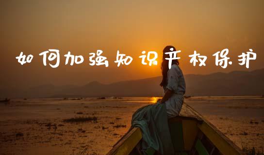 如何加强知识产权保护_https://www.apanben.com_国际财经_第1张
