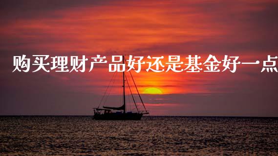 购买理财产品好还是基金好一点_https://www.apanben.com_国际财经_第1张