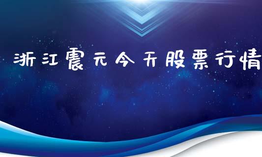 浙江震元今天股票行情_https://www.apanben.com_股票怎么玩_第1张