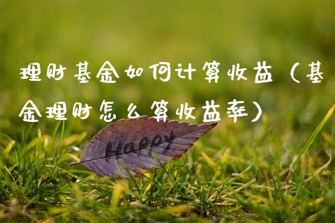 理财基金如何计算收益（基金理财怎么算收益率）_https://www.apanben.com_财经资讯_第1张