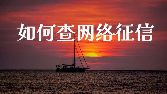 如何查网络征信_https://www.apanben.com_股市分析_第1张