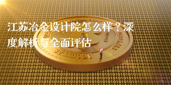 江苏冶金设计院怎么样？深度解析与全面评估_https://www.apanben.com_国际财经_第1张